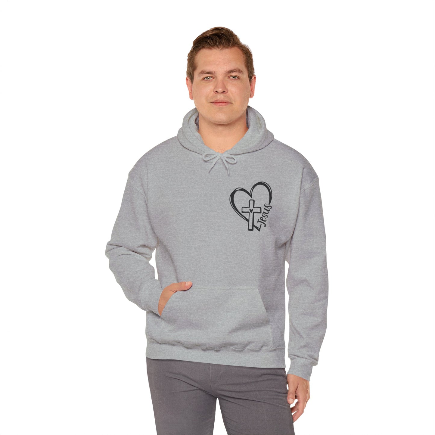 Jesus I Found My Hope  Unisex Christian Hooded Pullover Sweatshirt