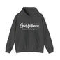 Christian Hooded Sweatshirt -Confidence In Him Knowing I Can't But He Can