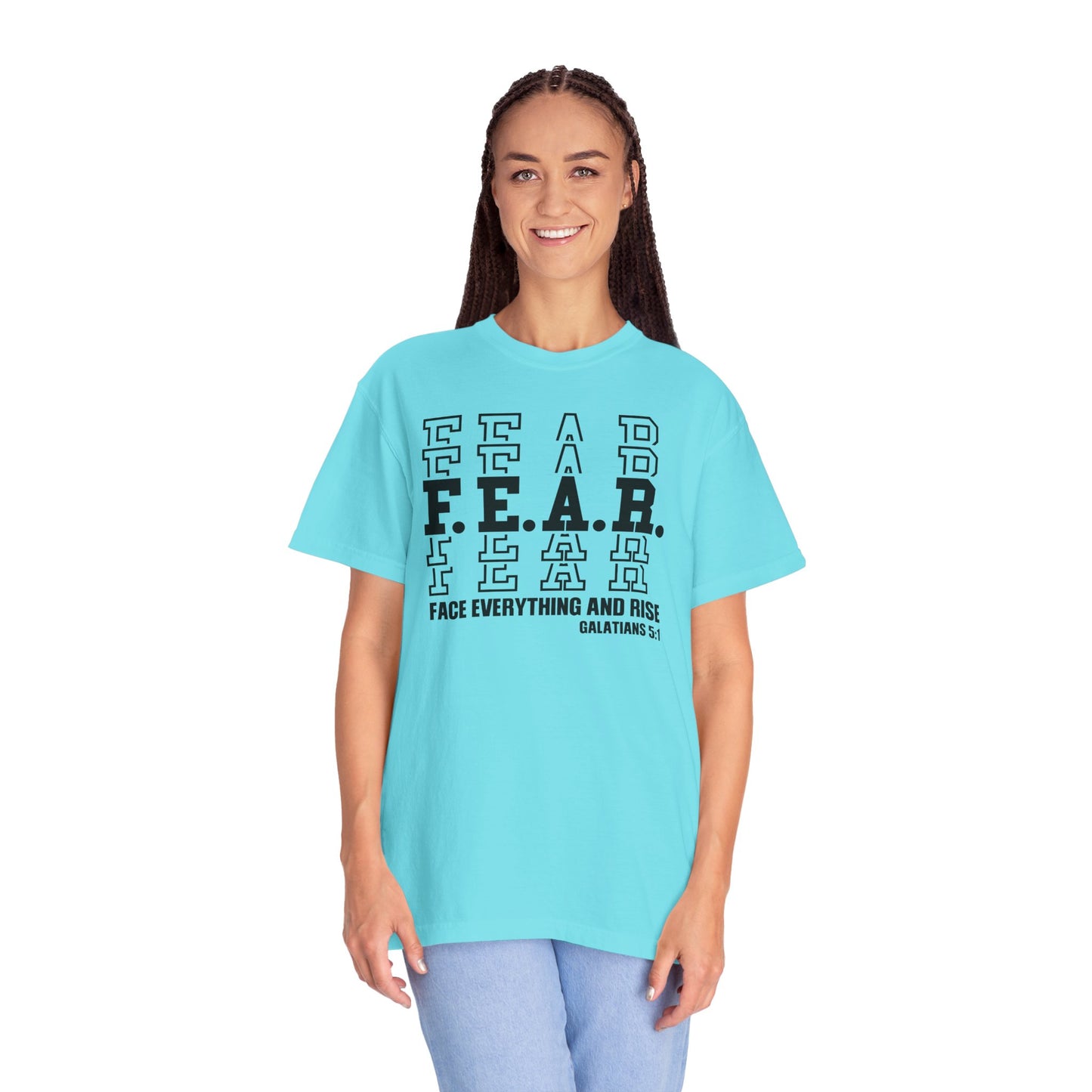 FEAR Face Everything And Rise Unisex Christian T-shirt