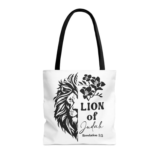 Lion Of Judah Christian Tote Bag Printify