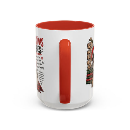 Christmas Vibes: Jesus Over Everything Santa Cat Coffee Mug