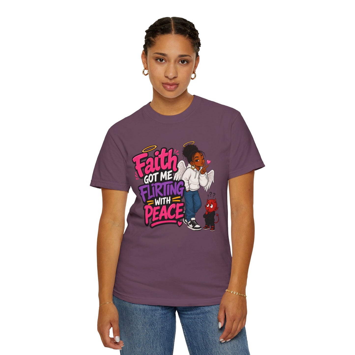Faith Got Me Flirting With Peace T-Shirt