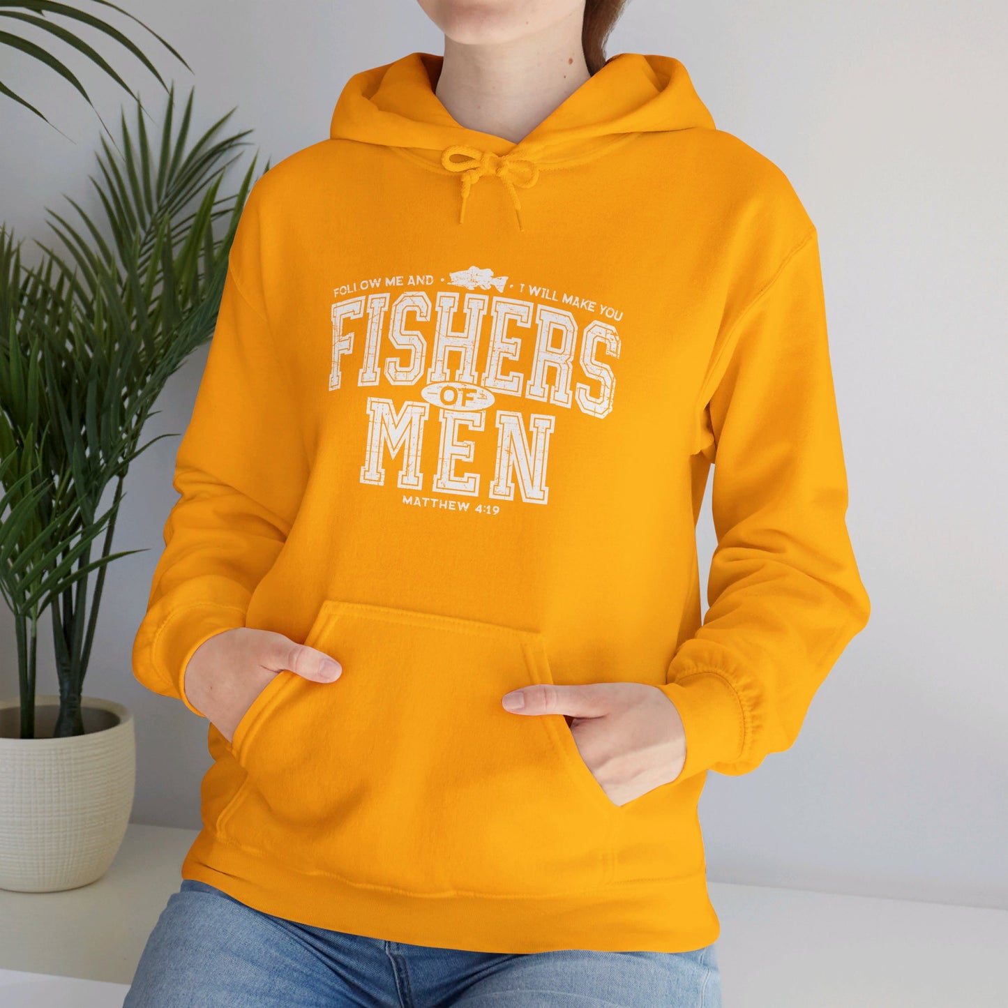 Fishers Of Men Unisex Christian Pullover Hooded Sweatshirt