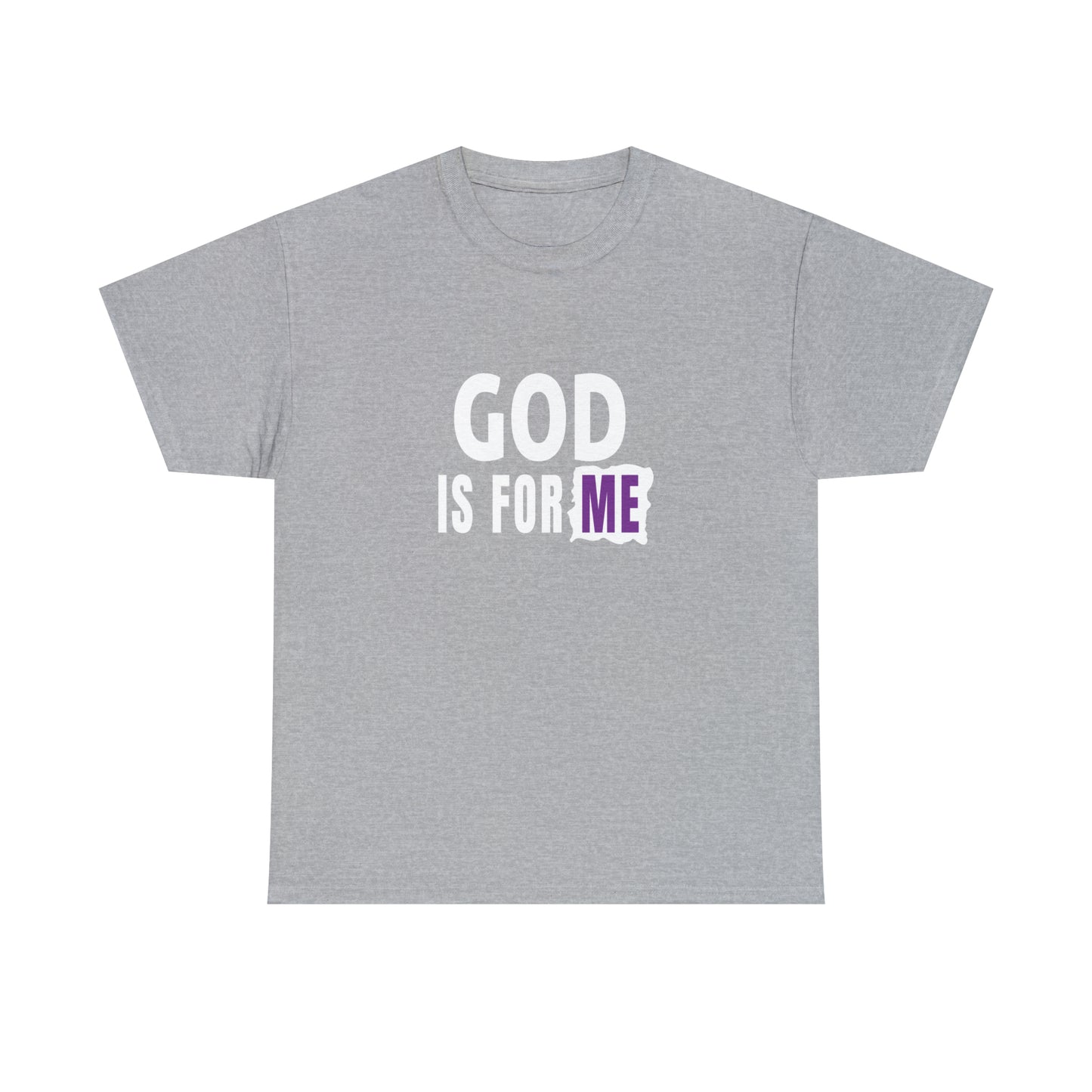 God Is For Me Unisex Heavy Cotton Tee Printify