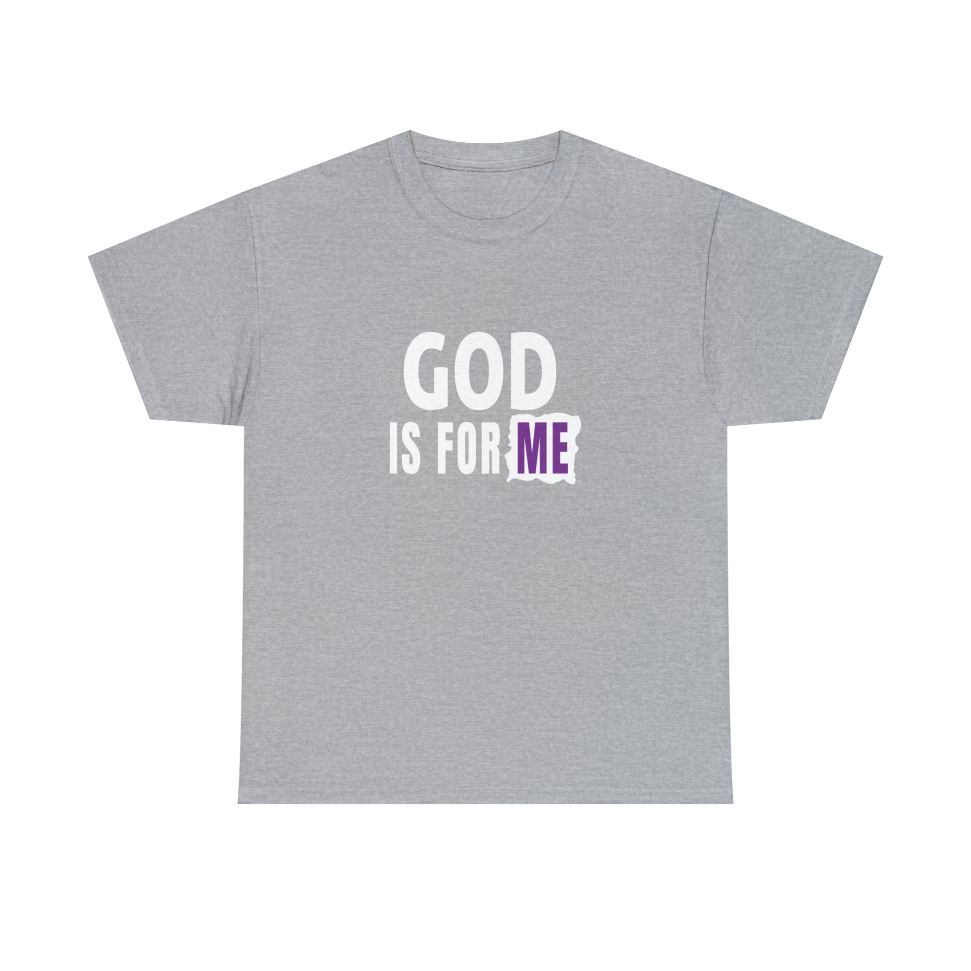 God Is For Me Unisex Heavy Cotton Tee Printify