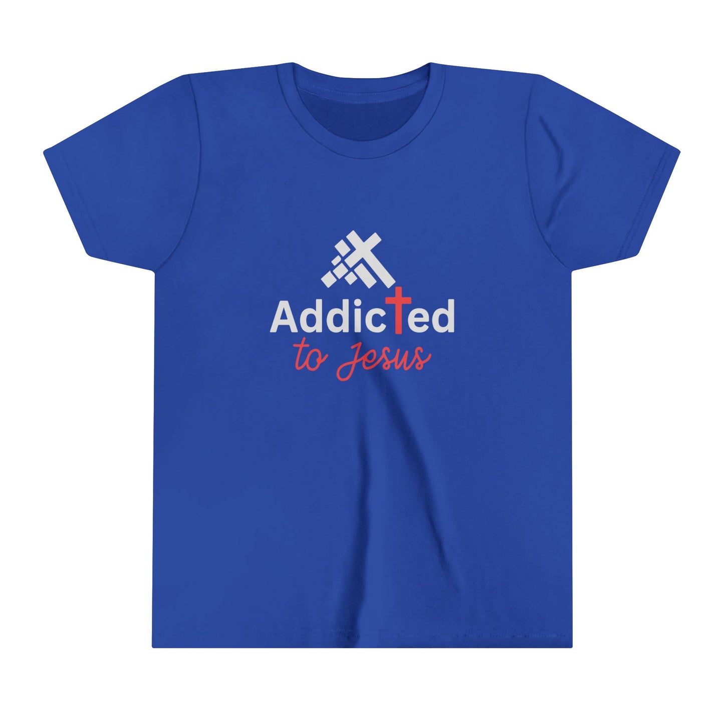 Addicted To Jesus Youth Christian T-shirt