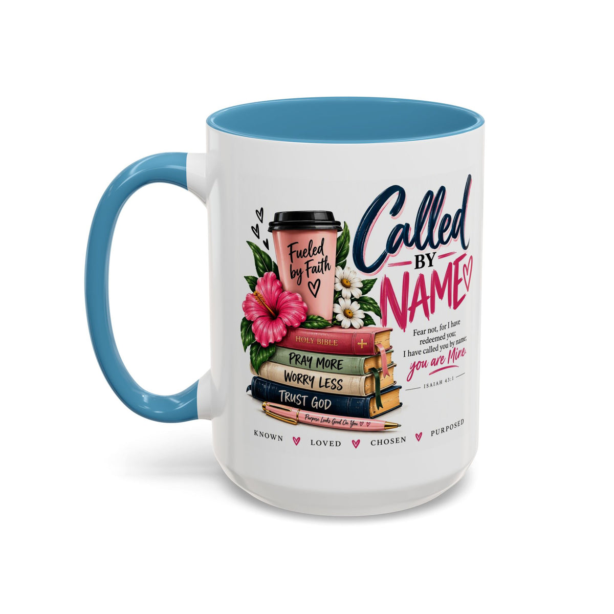 Called By Name Coffee Mug — Christian Inspirational Accent Mug (11/15oz)