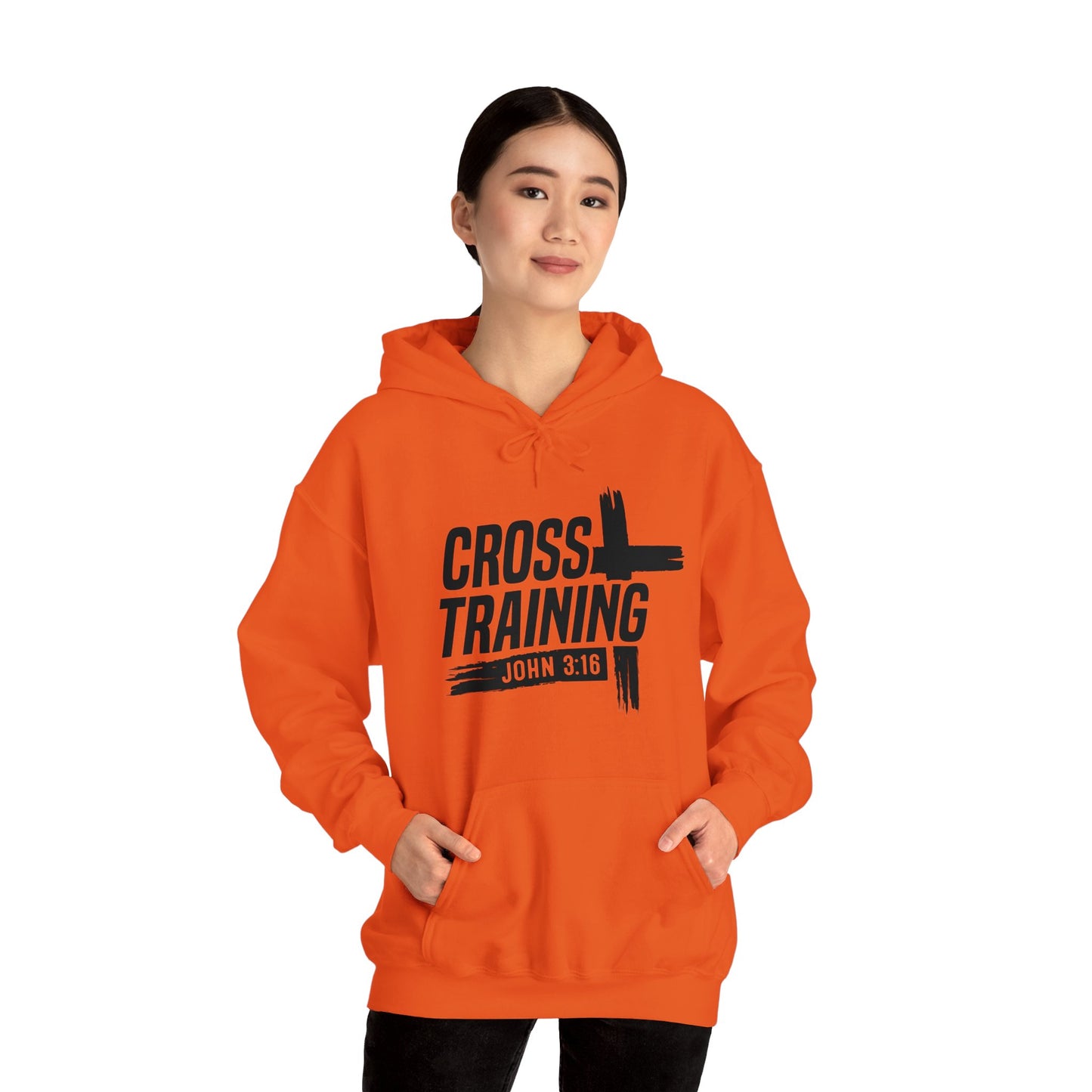 Cross Training Unisex Christian Hooded Pullover Sweatshirt