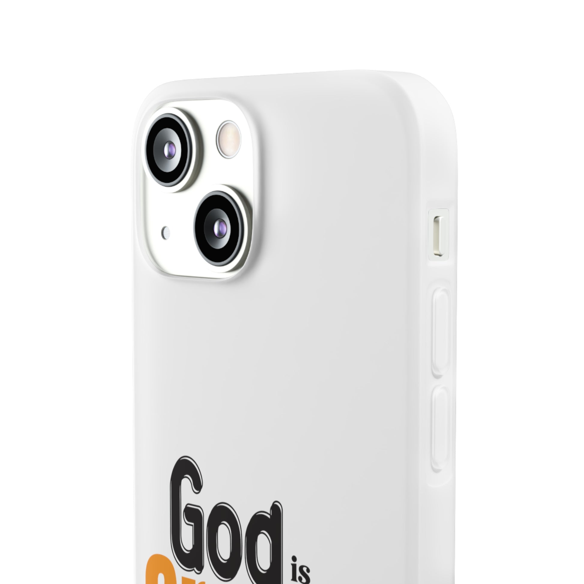 God Is Greater Christian Flexi Phone Case Printify