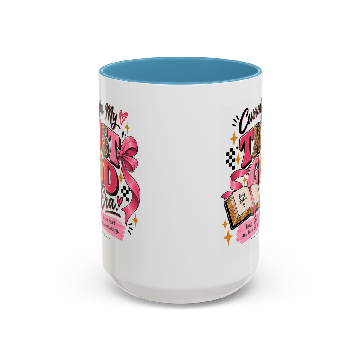 Currently in My Trust God Era Coffee Mug