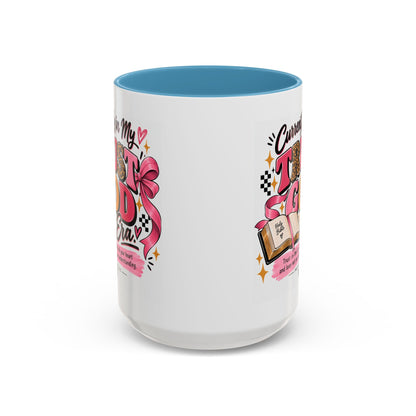 Currently in My Trust God Era Coffee Mug