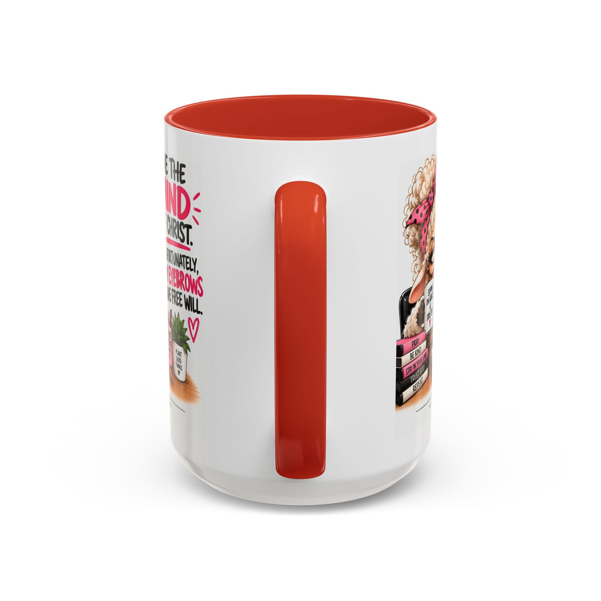 Christian Coffee Mug – "I Have the Mind of Christ" Funny Sheep Design (11/15 oz)
