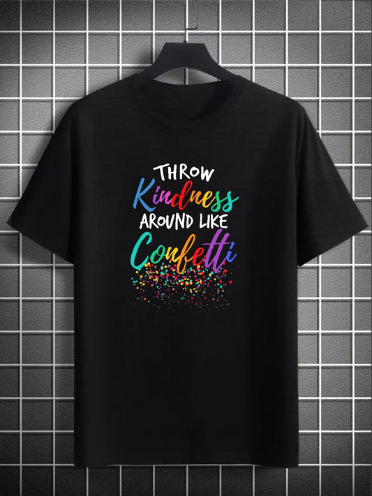 Throw Kindness Around Like Confetti Plus Size Men's Christian T-shirt claimedbygoddesigns