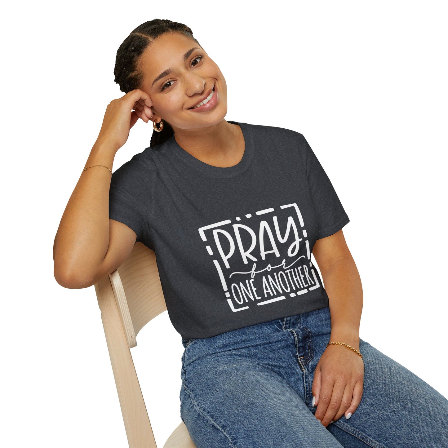 Pray For One Another Don't Quit Unisex Christian T-shirt