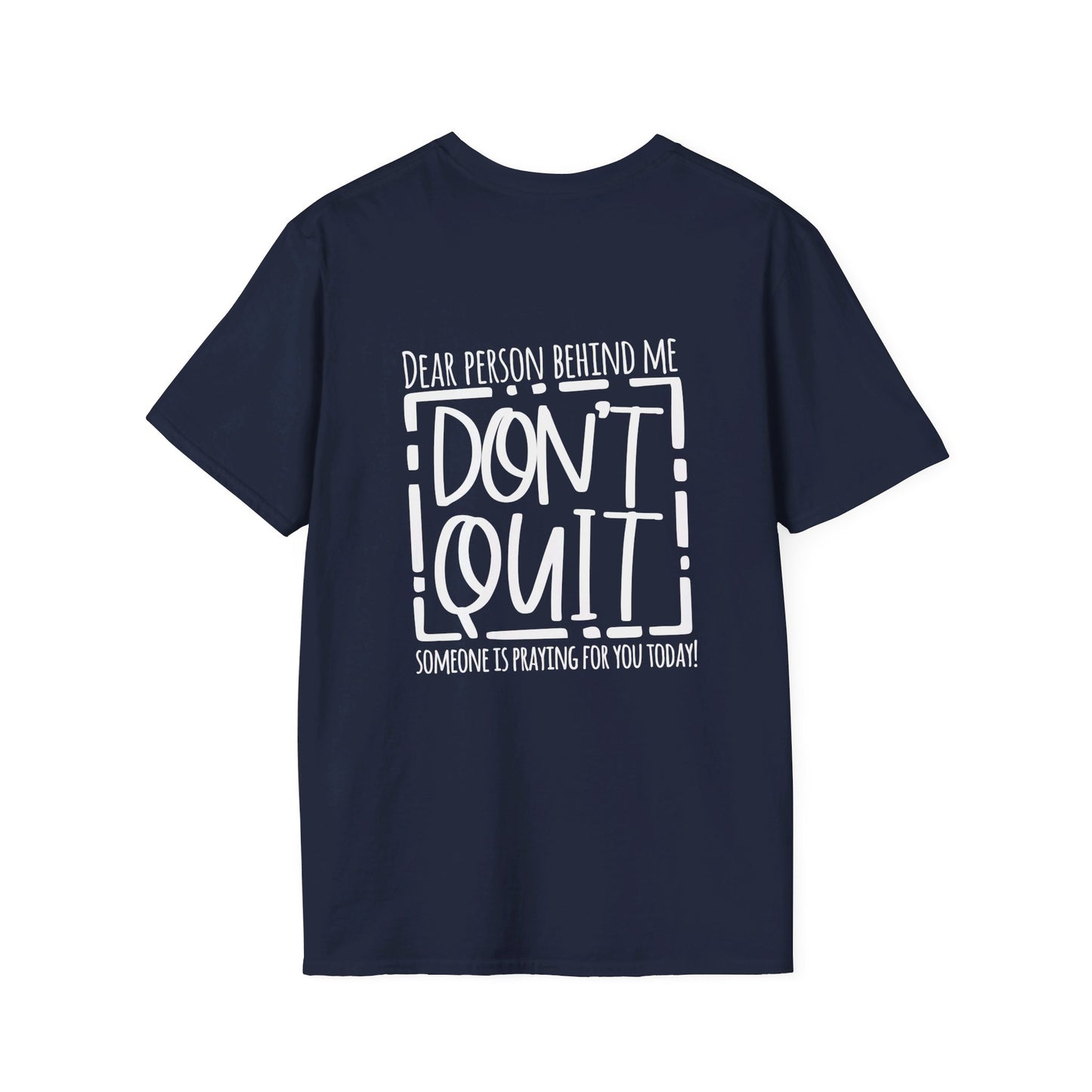 Pray For One Another Don't Quit Unisex Christian T-shirt