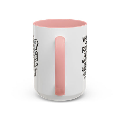 Inspirational Quote Accent Coffee Mug - Perfect Gift for Motivational Moments, Office Desk Essentials, Christian Gifts, Proverbs 3:5-6