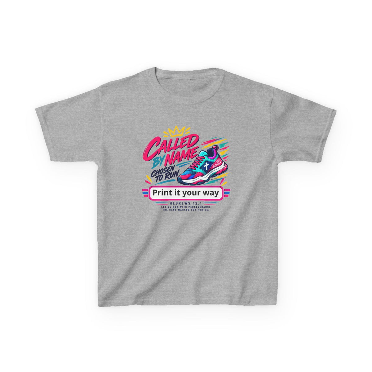 Personalized Called by Name youth Christian graphic t-shirt