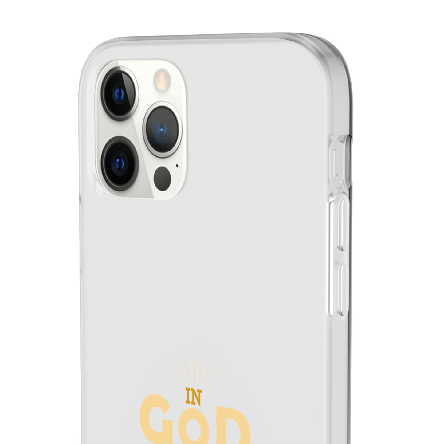 In God I Rise Down But Never Defeated  Flexi Phone Case