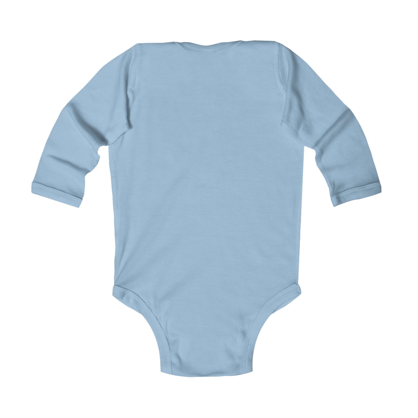 Fearfully And Wonderfully Made Christian Long Sleeve BABY ONESIE