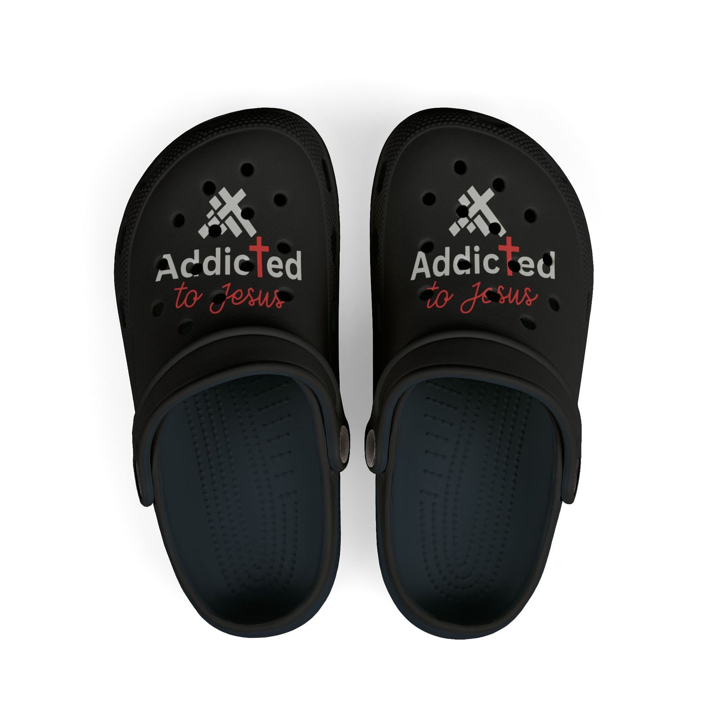 Kid's EVA Foam Clogs - Addicted To Jesus Design