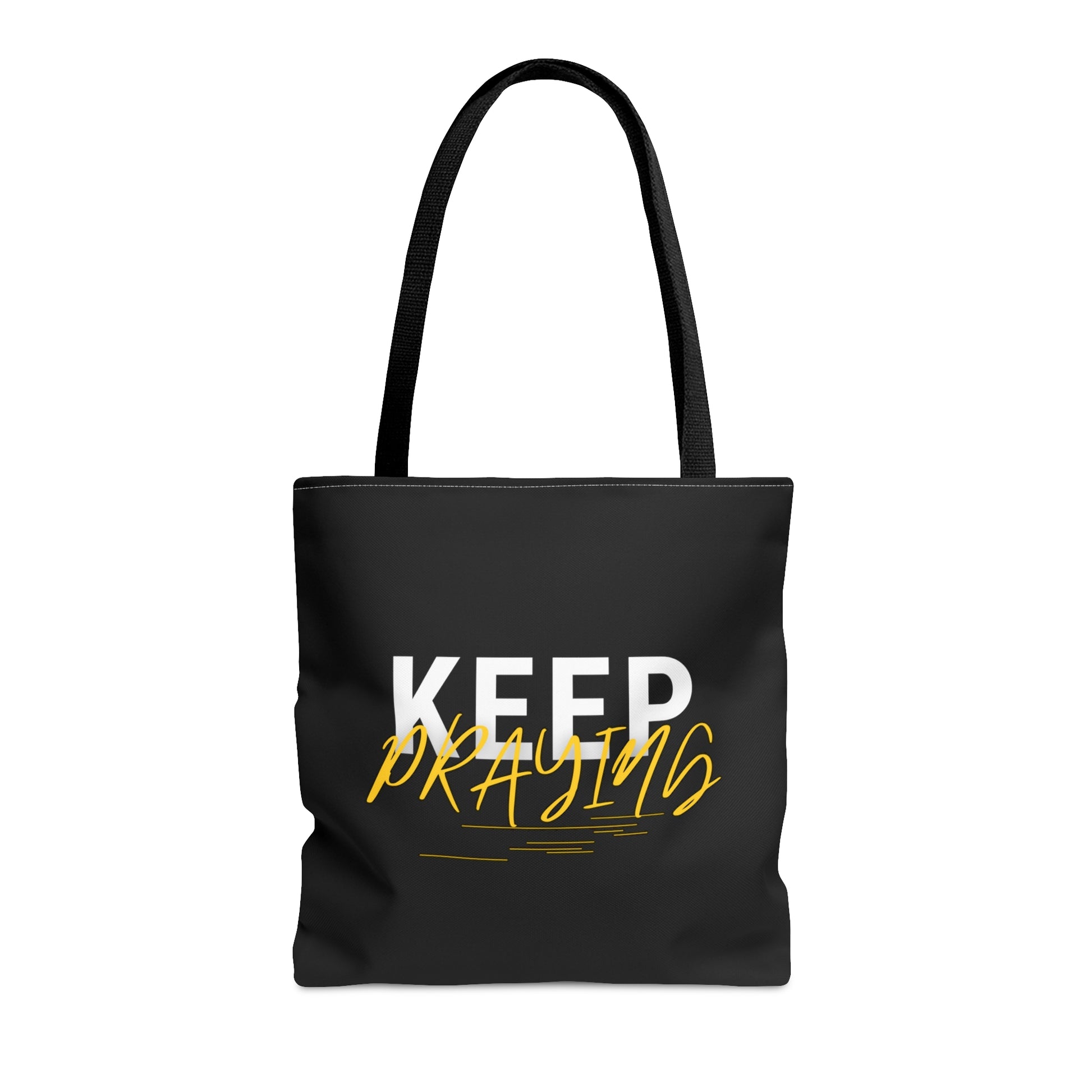 Keep Praying Christian Tote Bag Printify
