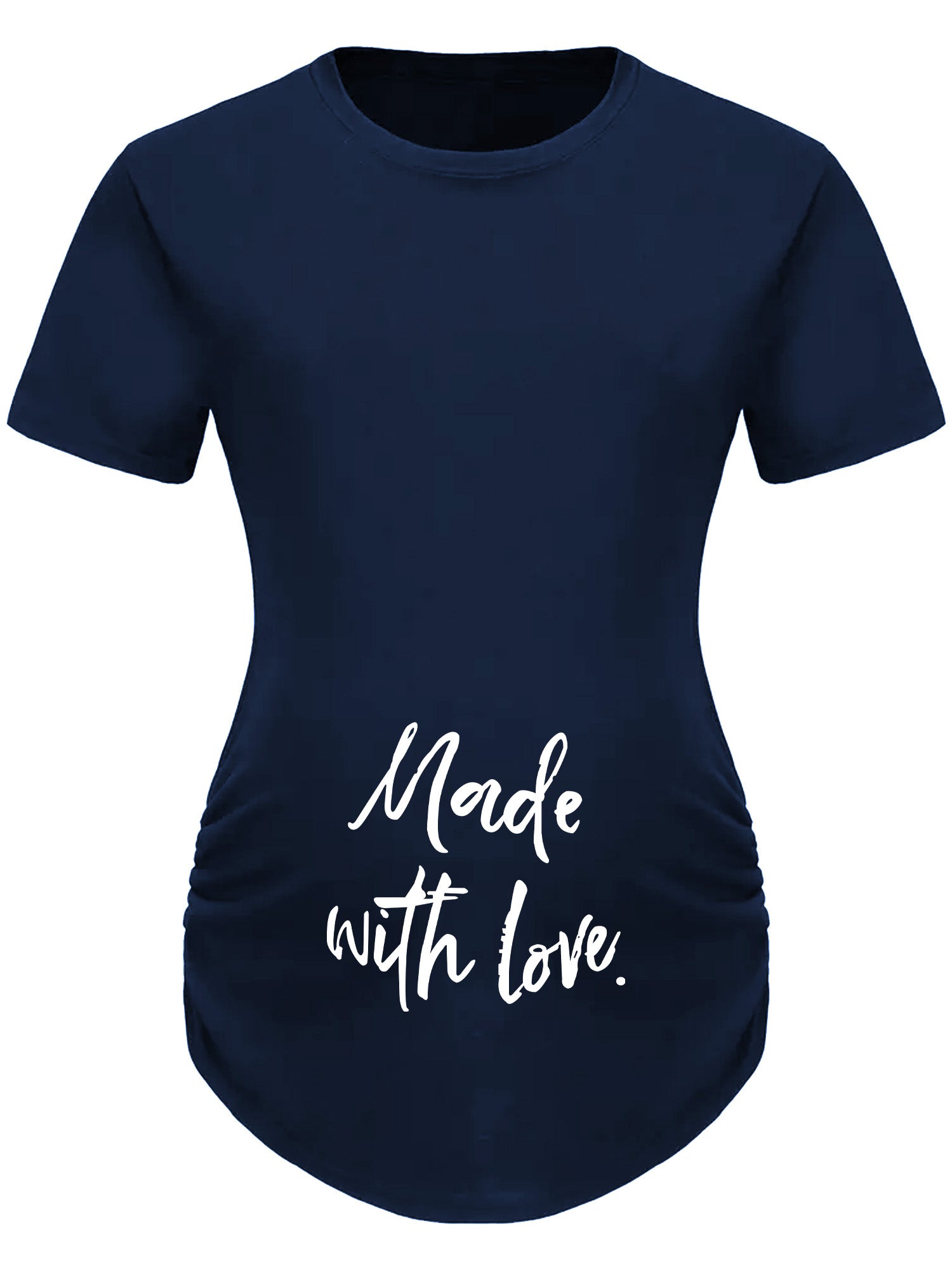 Made With Love Women's Christian Maternity T-shirt claimedbygoddesigns