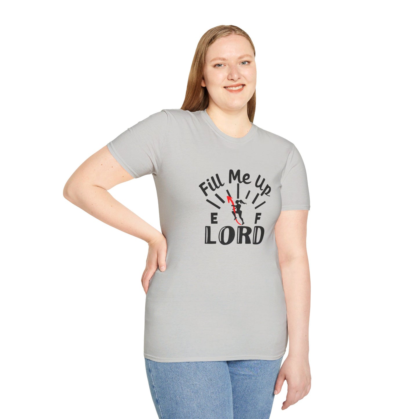 Fill Me Up Lord Funny Unisex Christian T-shirt