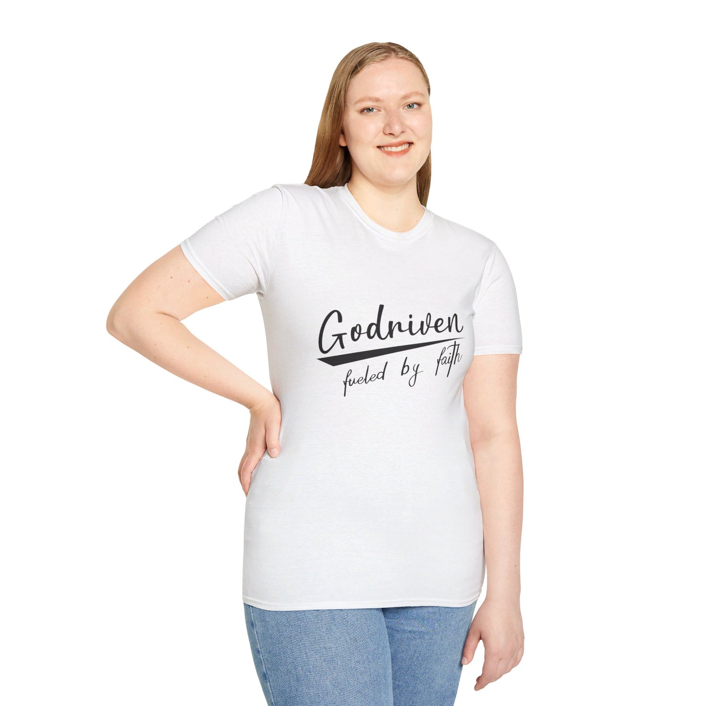 Godriven Fueled By Faith Unisex Christian T-shirt