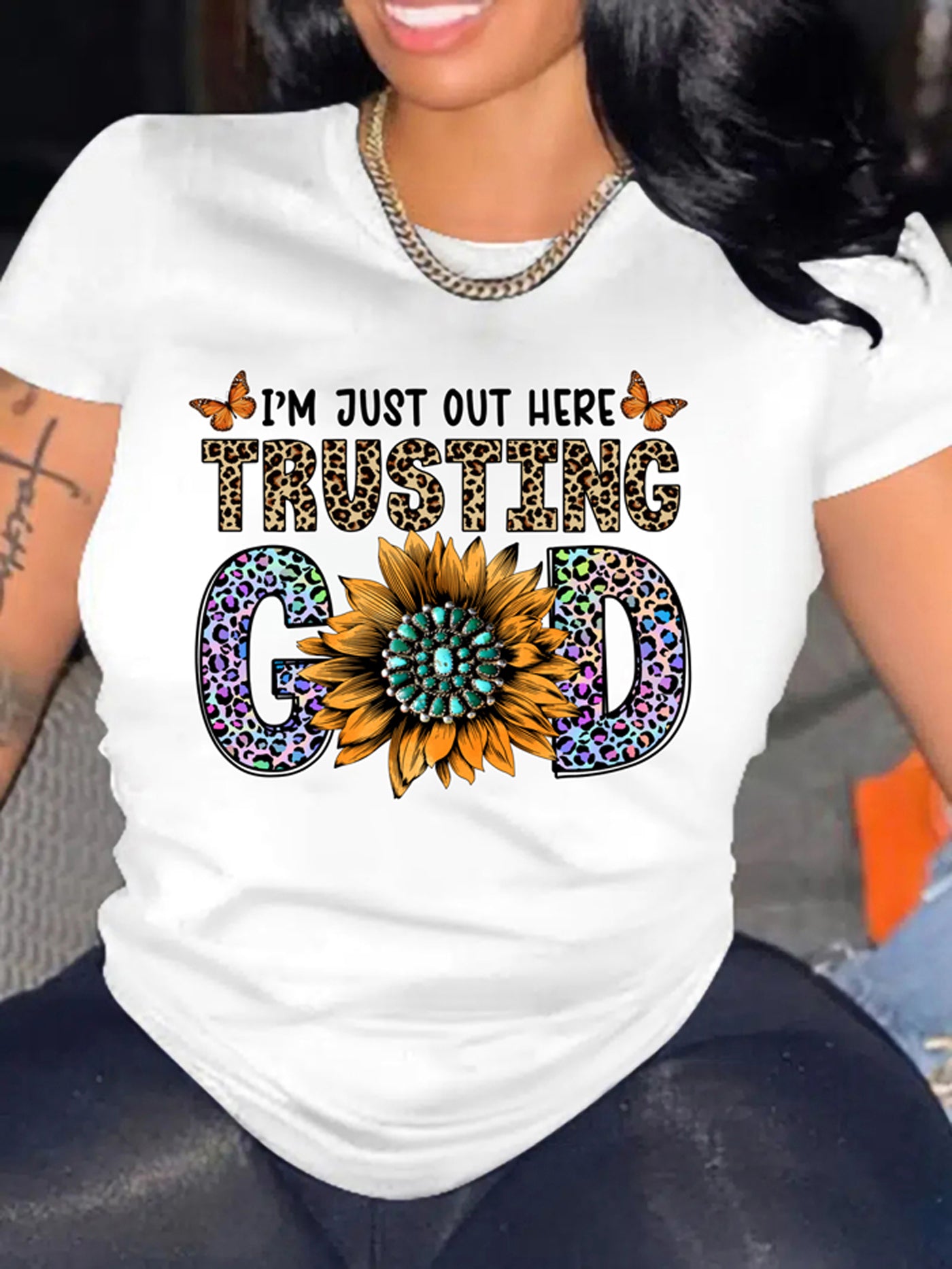 I'm Just Out Here Trusting God claimedbygoddesigns