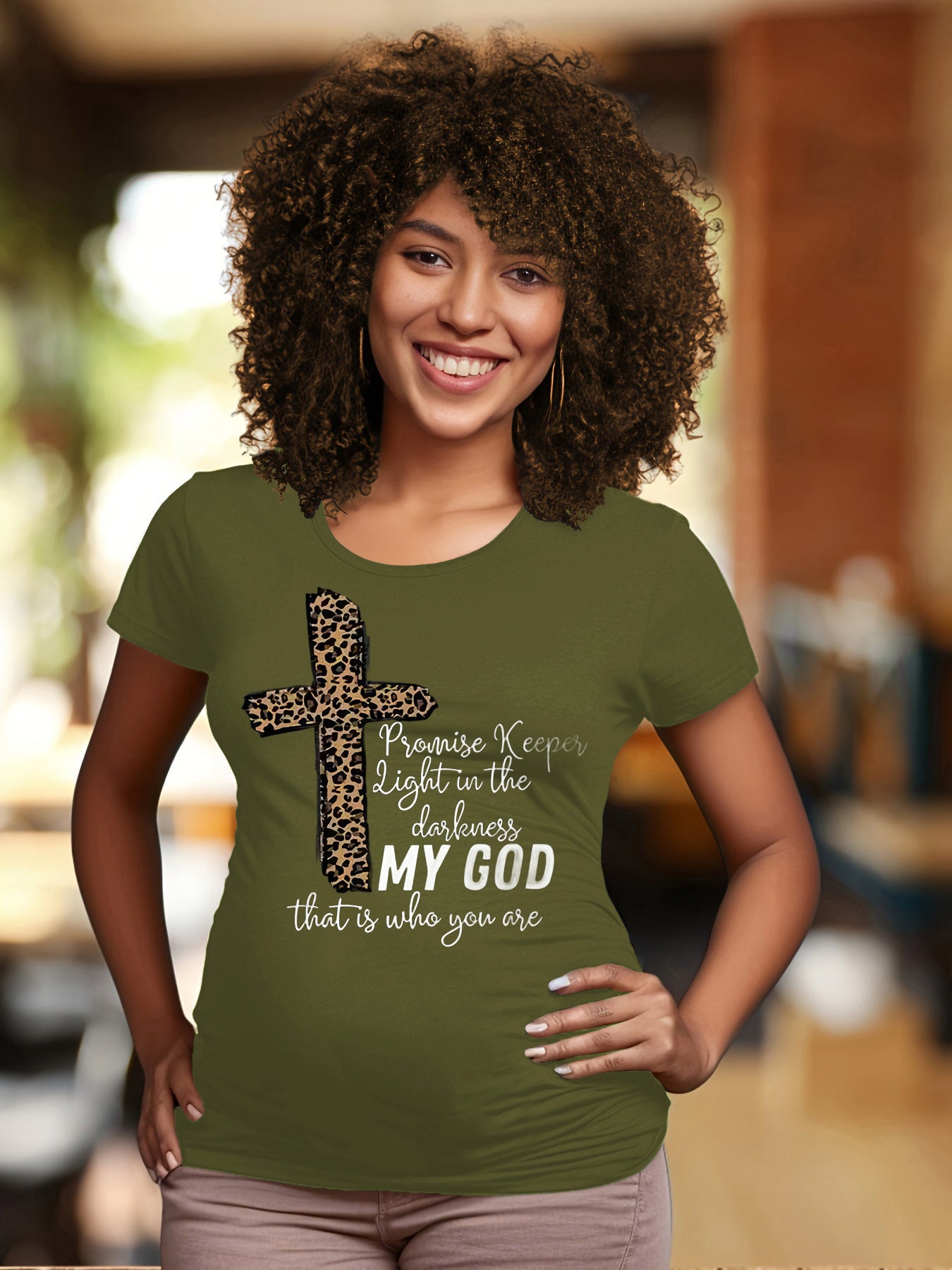 My God That Is Who You Are Women's Christian Maternity T-shirt claimedbygoddesigns