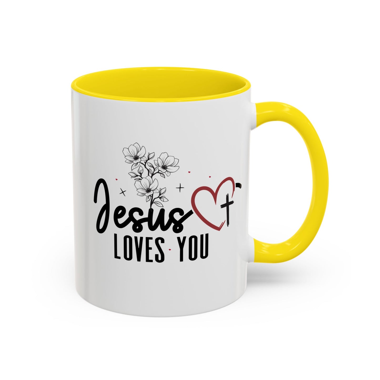 Inspirational He Loves You Coffee Mug - 11oz & 15oz