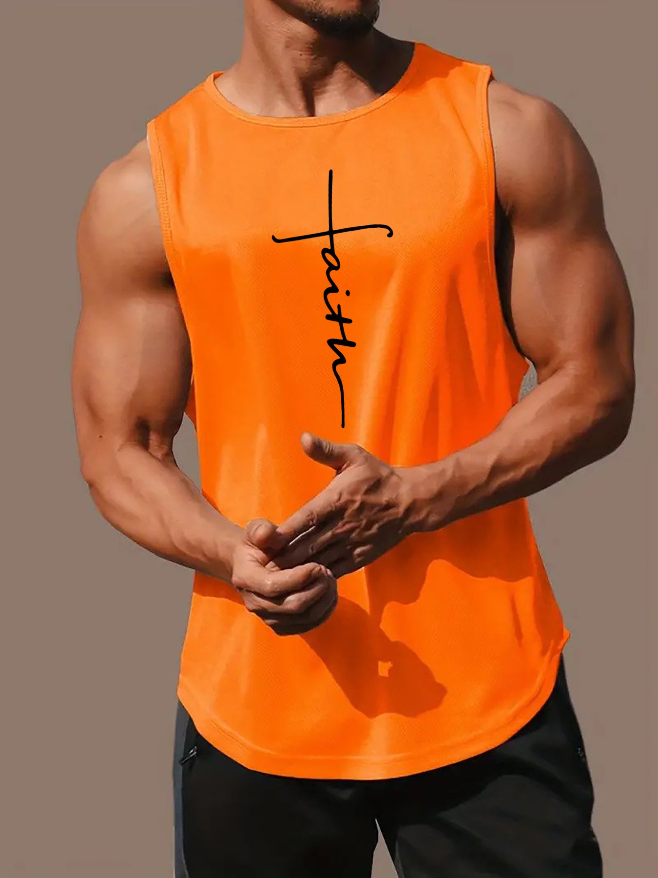 Faith Men's Christian Tank Top claimedbygoddesigns