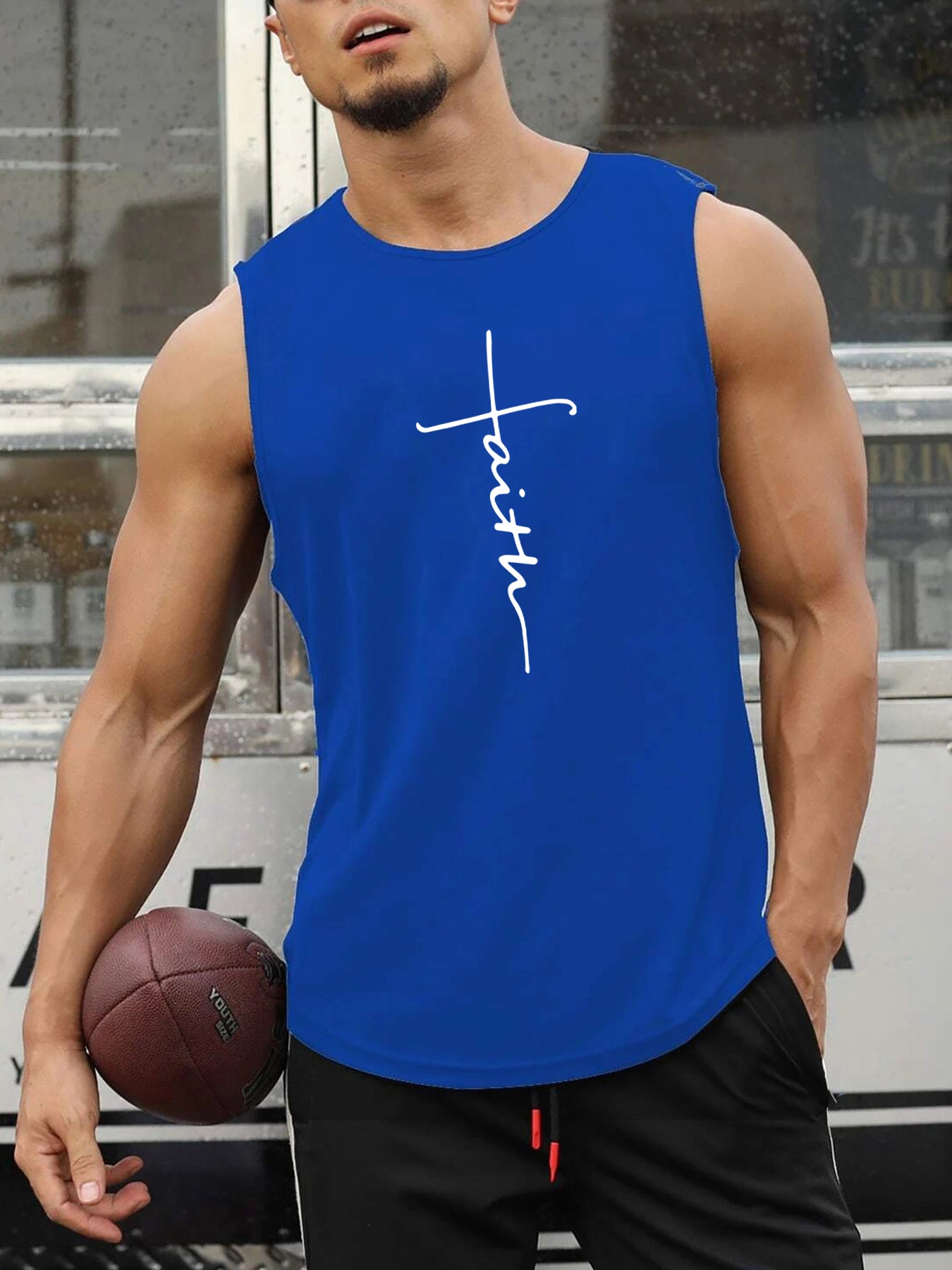 Faith Men's Christian Tank Top claimedbygoddesigns