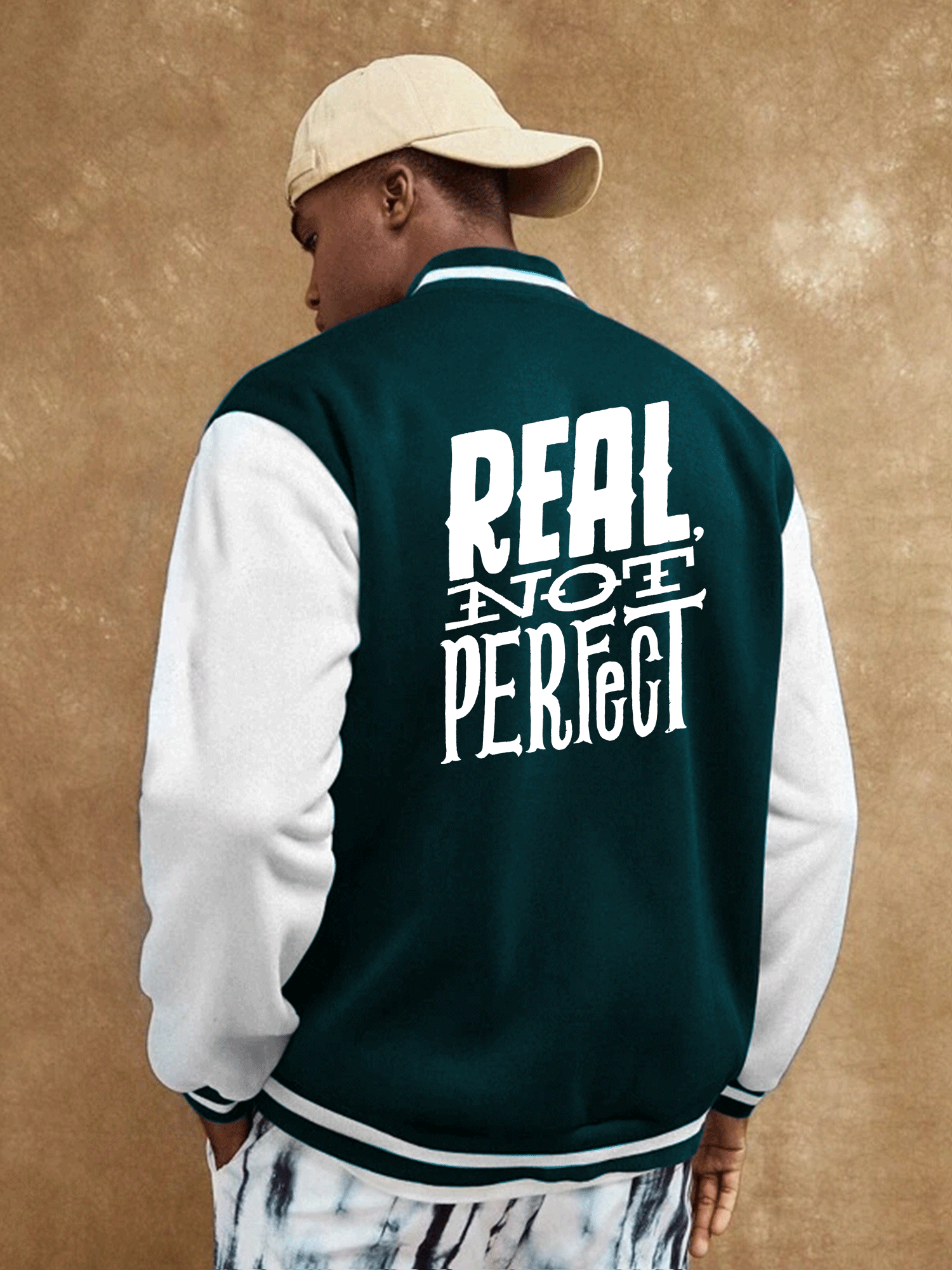 Real Not Perfect Men's Christian Jacket claimedbygoddesigns