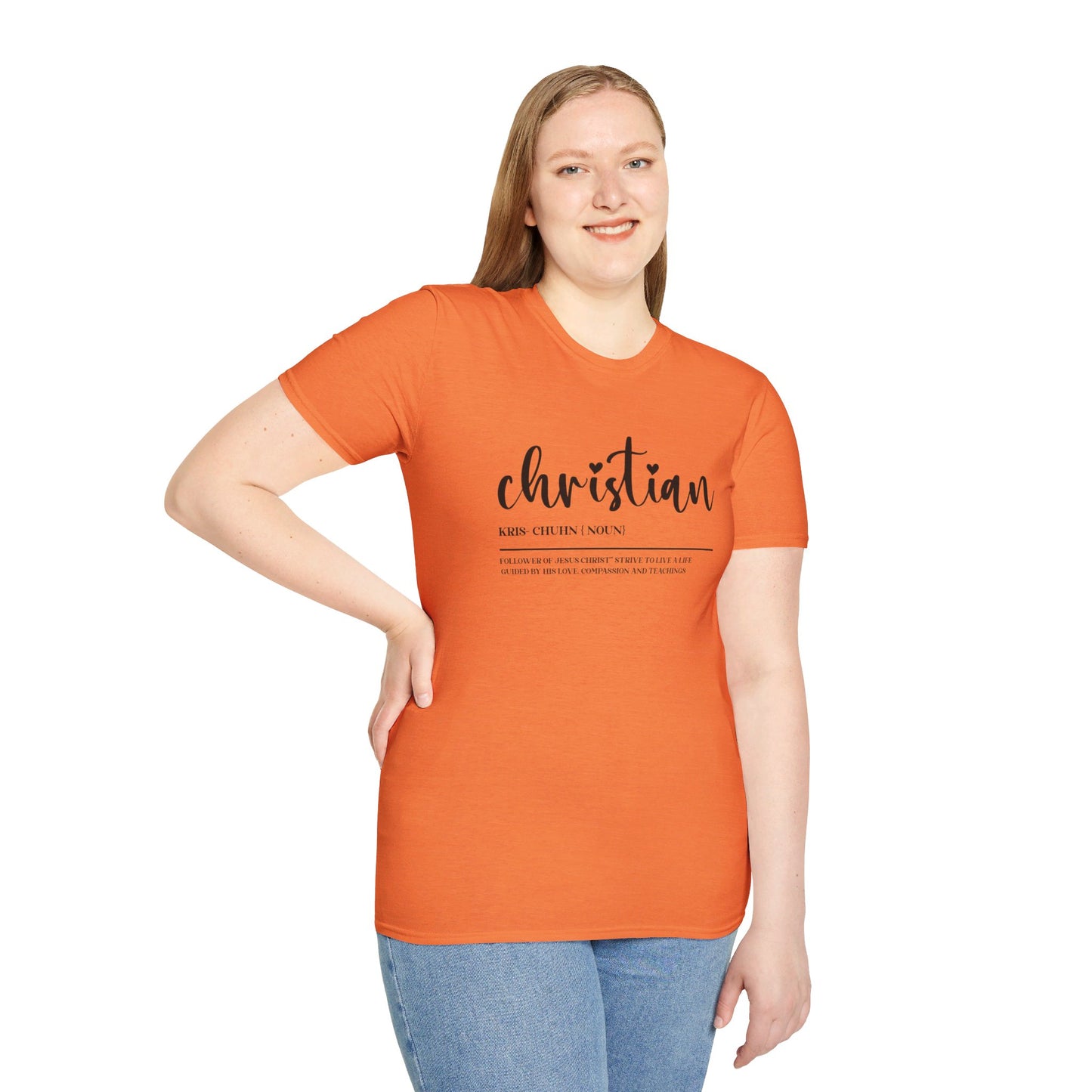 I Am A Christian Follower Of Christ  Christian Unisex T-shirt