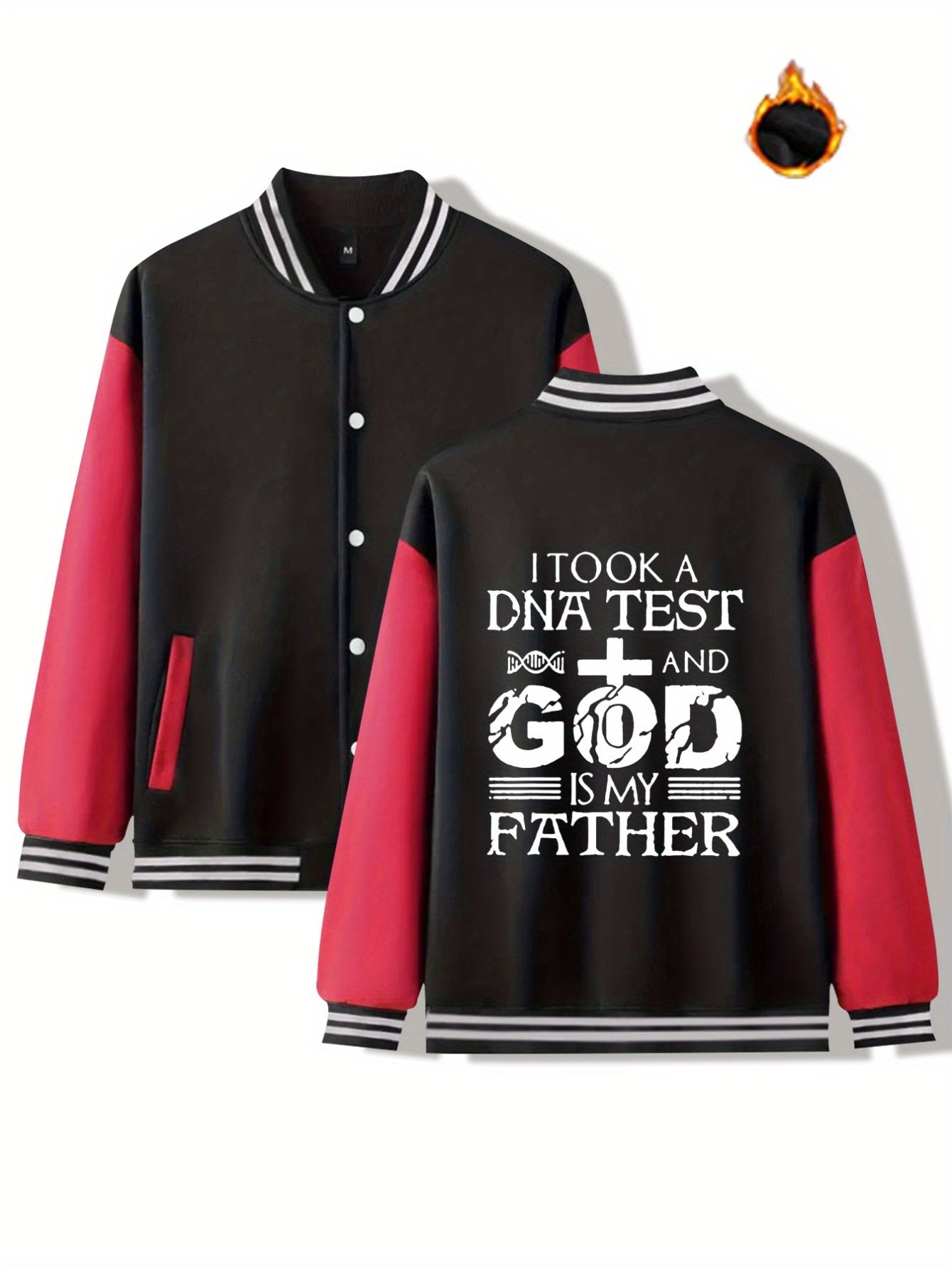 I Took A DNA Test God Is My Father Christian Jacket claimedbygoddesigns
