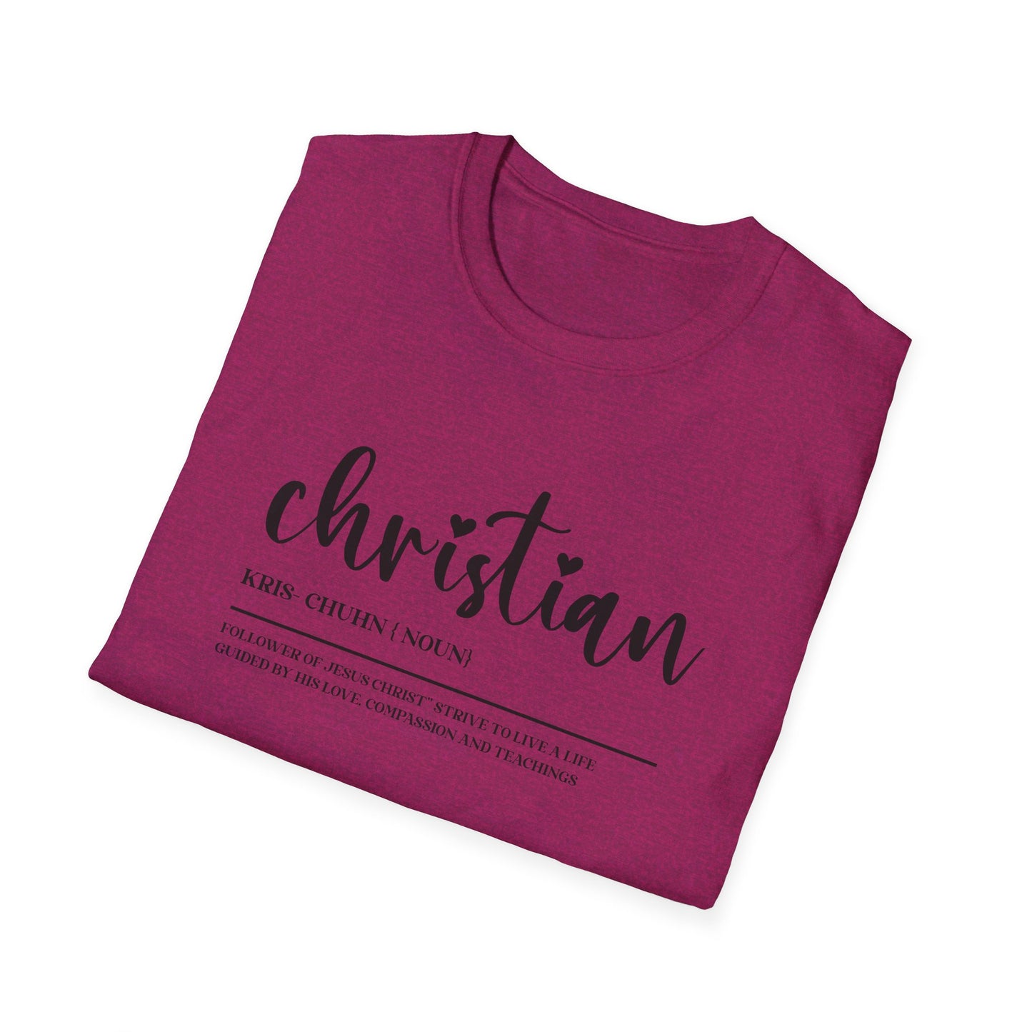 I Am A Christian Follower Of Christ  Christian Unisex T-shirt