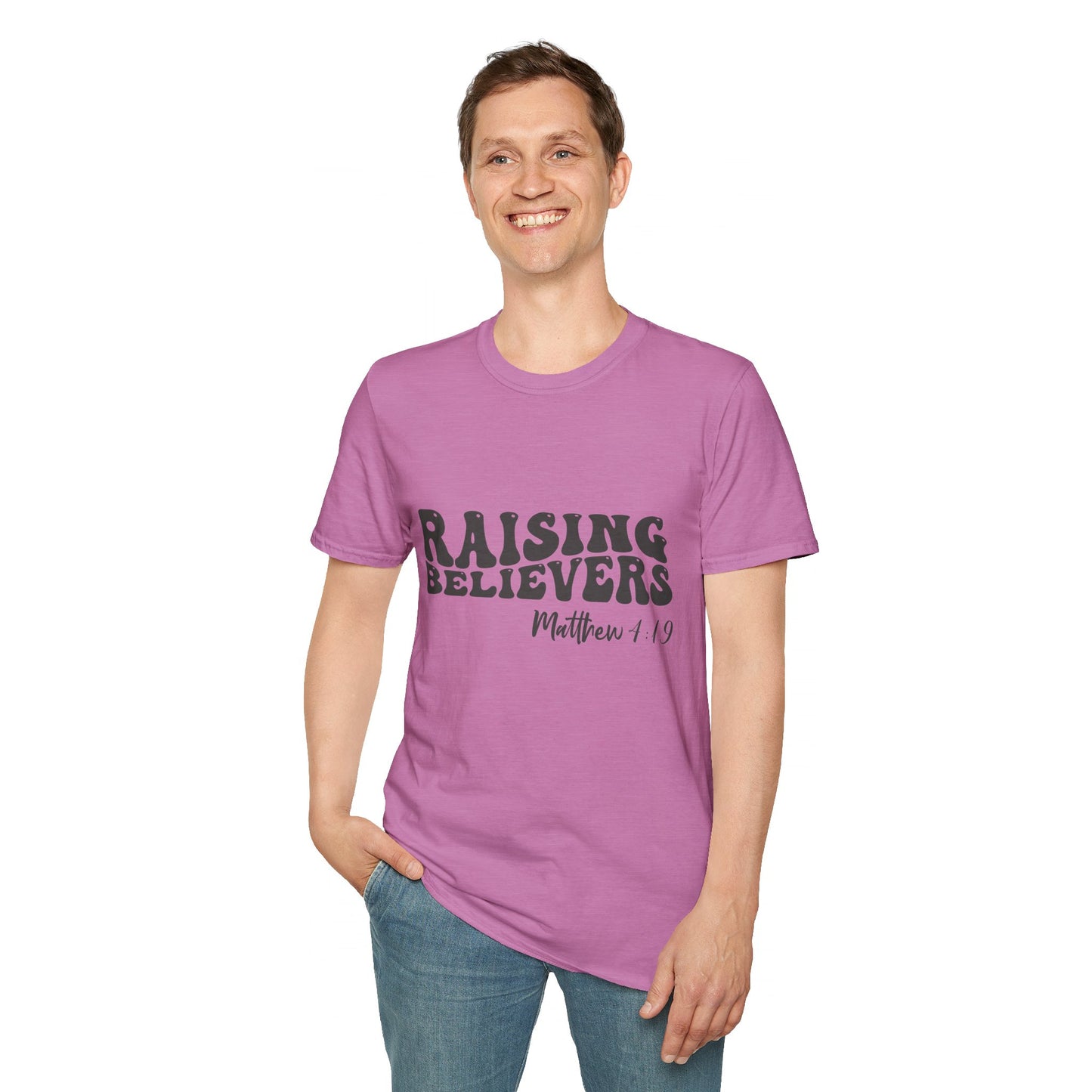 Raising Believers Christian Unisex T-shirt