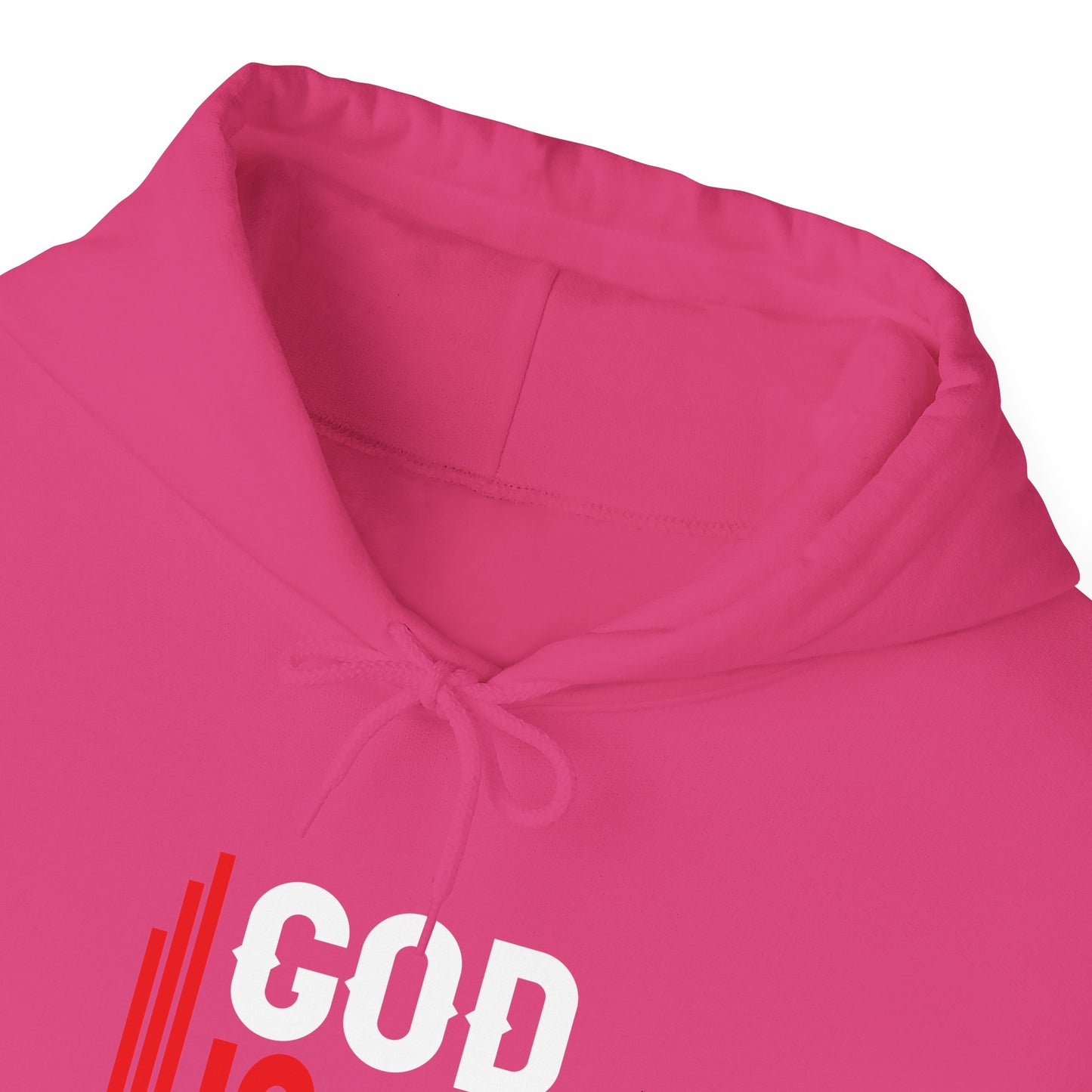 God Is Able Unisex Christian Hooded Pullover Sweatshirt