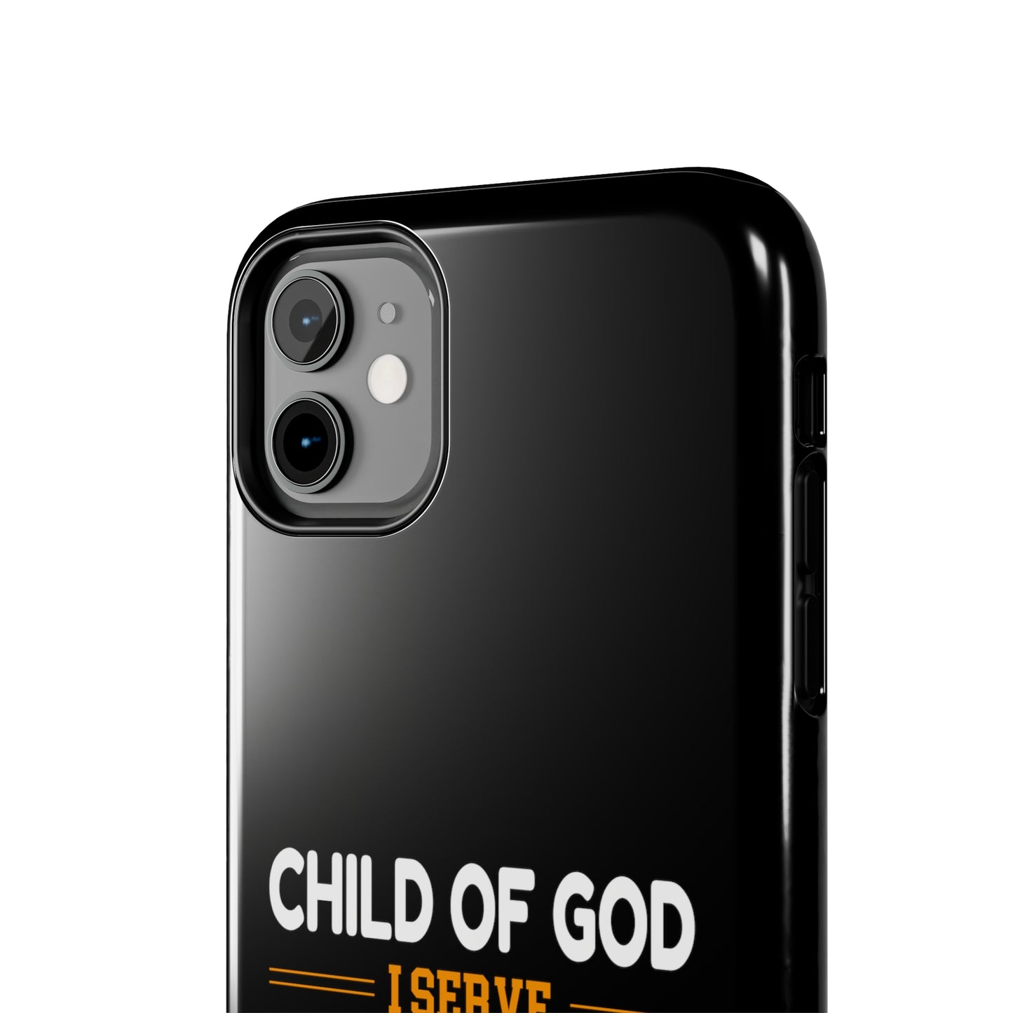 Child Of God I Serve The Only One Who Can Defeat Death Hell And The Grave Christian Phone Tough Phone Cases, Case-Mate Printify