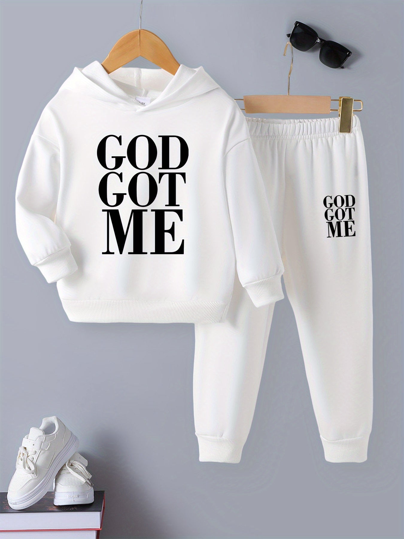 GOD GOT ME Youth Christian Casual Outfit claimedbygoddesigns