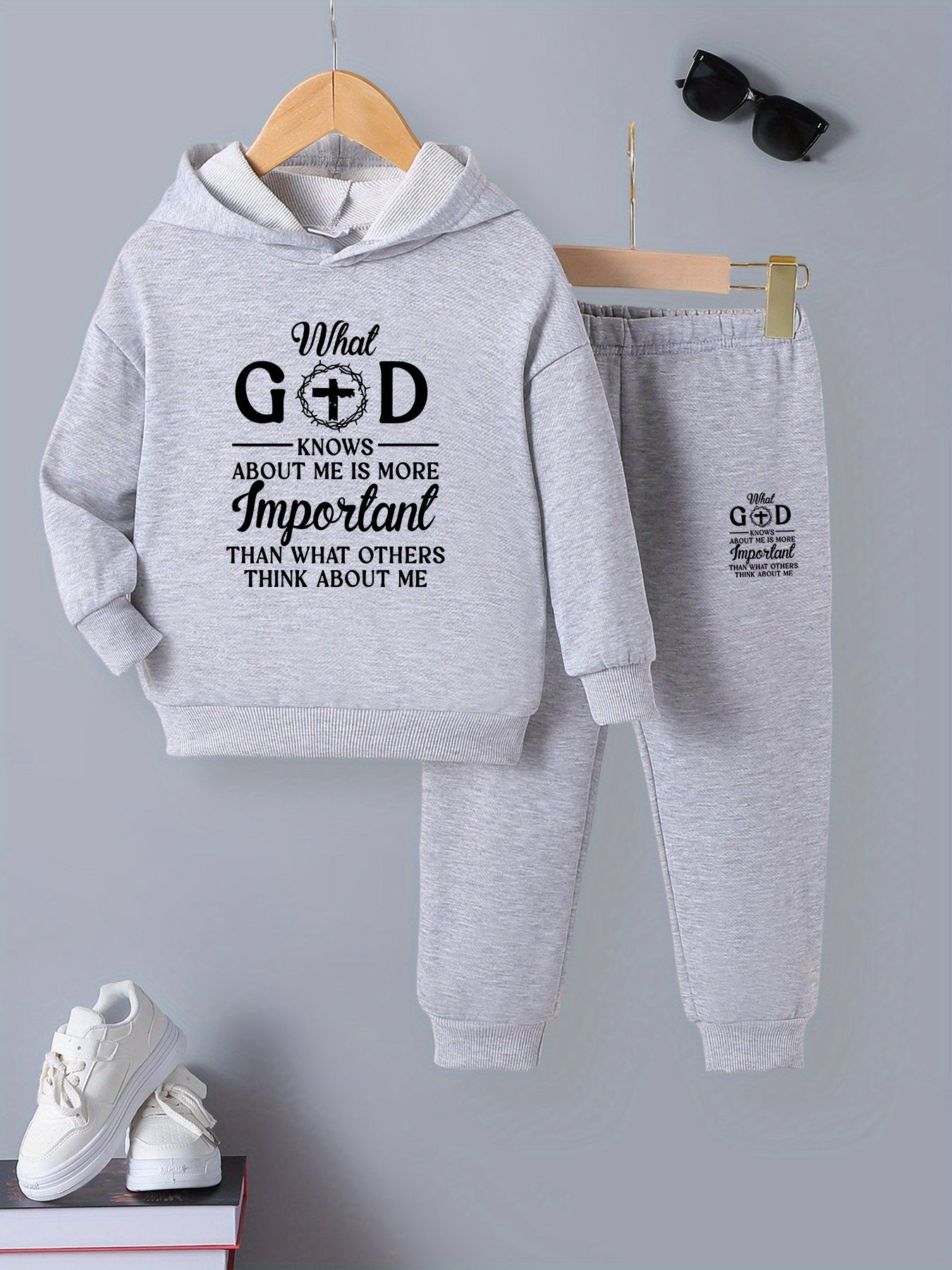 What God Knows About Me Is More Important Than What Others Think About Me Youth Christian Casual Outfit claimedbygoddesigns