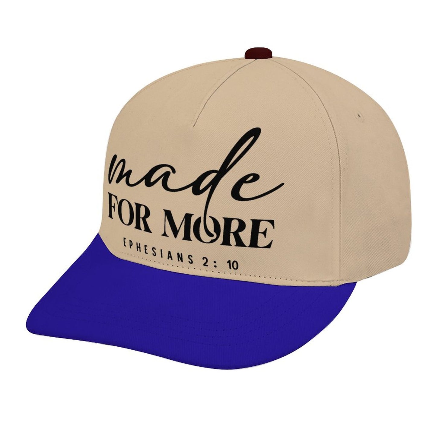 Ephesians 2:10 Made For More Adult Christian Hat