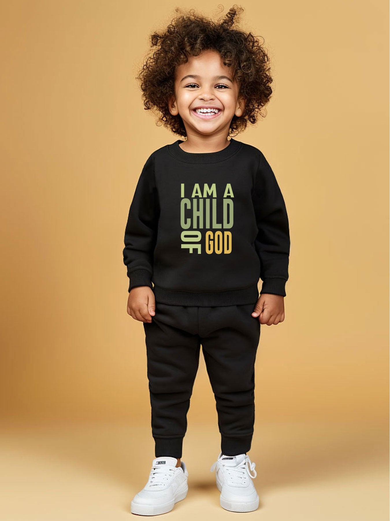 I AM A CHILD OF GOD Youth Christian Casual Outfit claimedbygoddesigns