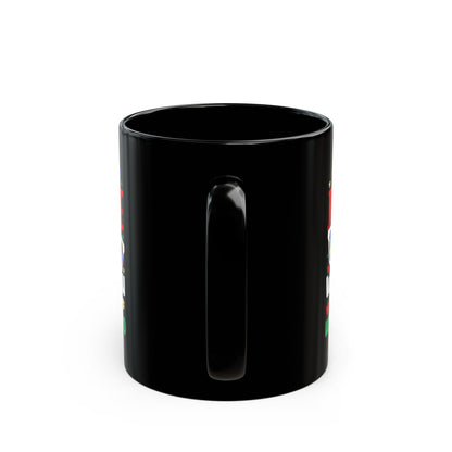Colorful Autism Awareness Black Mug - 11oz & 15oz
