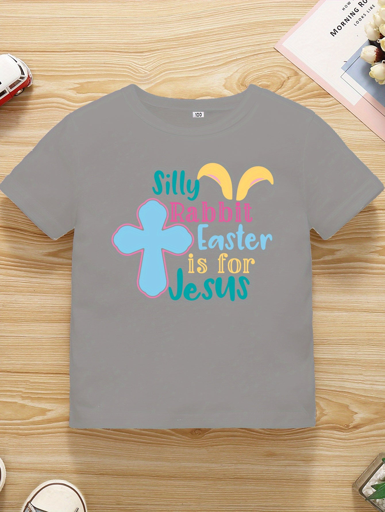 Silly Rabbit Easter Is For Jesus Youth Christian T-shirt claimedbygoddesigns