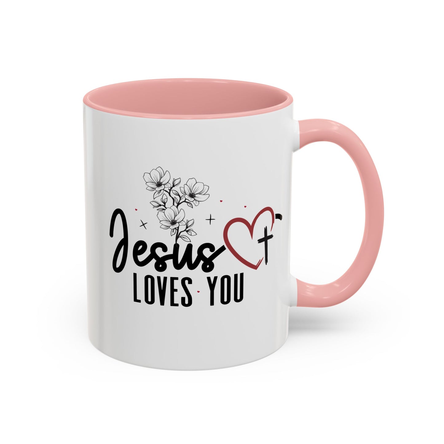 Inspirational He Loves You Coffee Mug - 11oz & 15oz