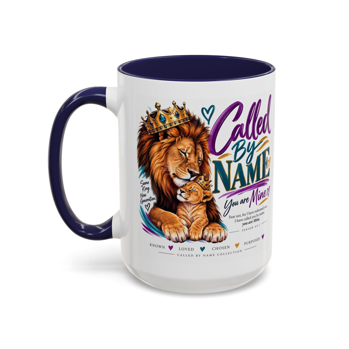 Called by Name Lion Christian Coffee Mug