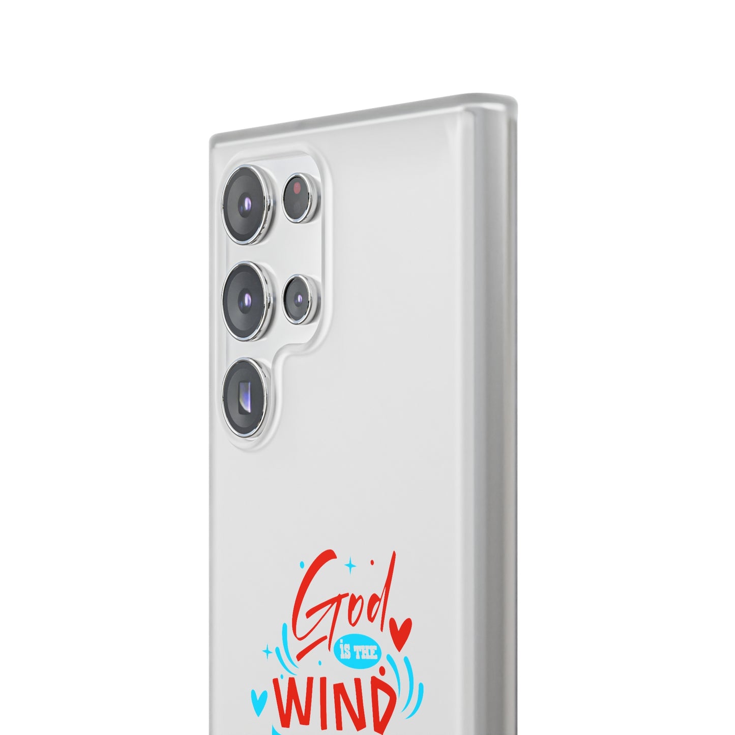 God Is The Wind Beneath My Wings Flexi Phone Case