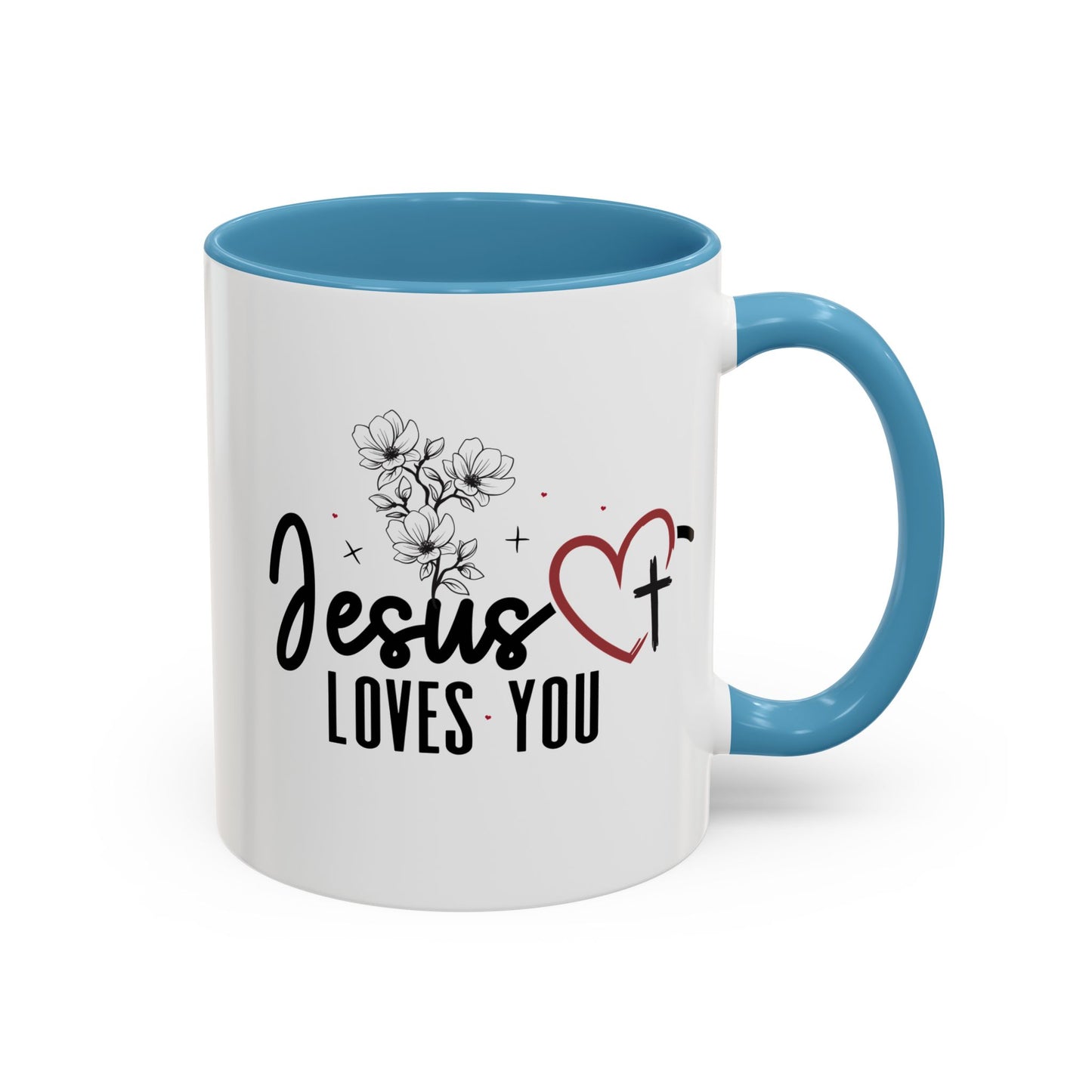 Inspirational He Loves You Coffee Mug - 11oz & 15oz